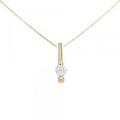 K18YG ダイヤモンド ネックレス 0.435CT