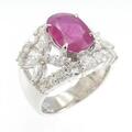 PT ルビー リング 2.19CT