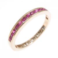 K18PG ルビー リング 0.35CT