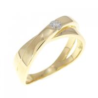 K18YG ダイヤモンド リング 0.10CT