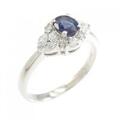 PT サファイヤ リング 0.47CT