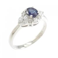PT サファイヤ リング 0.47CT