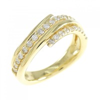 K18YG ダイヤモンド リング 0.35CT