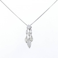 PT ダイヤモンド ネックレス 1.58CT