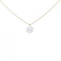 【リメイク】K18YG ダイヤモンドネックレス 0.537CT H SI2 EXT
