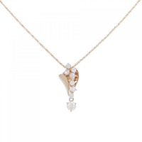K18PG ダイヤモンド ネックレス 0.138CT