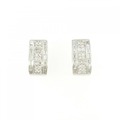 K18WG ダイヤモンド ピアス 1.58CT