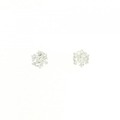 PT ソリティア ダイヤモンド ピアス 1.19CT