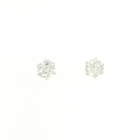 PT ソリティア ダイヤモンド ピアス 1.19CT