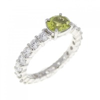 PT ペリドット リング 0.38CT