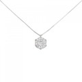 PT ダイヤモンド ネックレス 0.402CT F SI2 Good