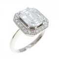 PT ダイヤモンド リング 0.65CT