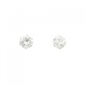PT ソリティア ダイヤモンド ピアス 1.34CT