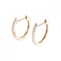 K18PG ダイヤモンド ピアス 0.20CT