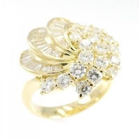 K18YG ダイヤモンド リング 1.70CT