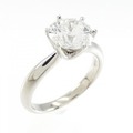【リメイク】PT ダイヤモンド リング 1.619CT D SI1 EXT