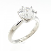 【リメイク】PT ダイヤモンド リング 1.619CT D SI1 EXT