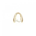 K18PG ダイヤモンド イヤーカフ 0.18CT 片耳