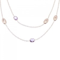 ギンザ タナカ アメジスト ネックレス