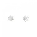 プラチナダイヤモンド ピアス 0.407CT 0.410CT E-F VS1-VS2 VG-GOOD