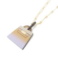【未使用品】エルメス アミュレット ケリー フュージョン GM 057119FD ネックレス