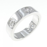 カルティエ ラブリング ハーフダイヤ リング