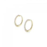 K18YG ダイヤモンド イヤリング 0.20CT