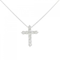 PT クロス ダイヤモンド ネックレス 1.00CT