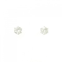 PT ソリティア ダイヤモンド ピアス 0.52CT