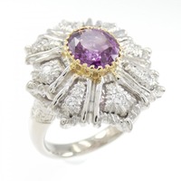 サザンクロス サファイヤ リング 2.891CT