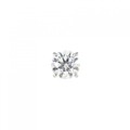 PT ダイヤモンド ピアス 片耳 0.435CT D VS2 3EXT