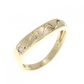 K18YG ダイヤモンド リング 0.03CT