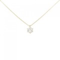 【リメイク】K18YG ダイヤモンド ネックレス 0.404CT H SI2 Good