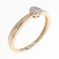 K18PG ピンクダイヤモンド リング 0.10CT