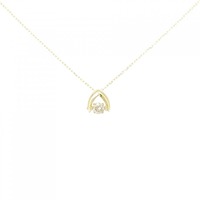 K18YG ダイヤモンド ネックレス 0.10CT