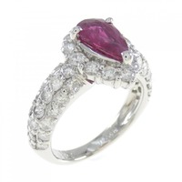 PT ルビー リング 1.04CT