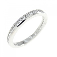 ティファニー フルサークル チャネルセッティング リング