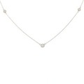 K18YG ダイヤモンド ネックレス 0.30CT
