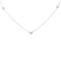K18YG ダイヤモンド ネックレス 0.30CT