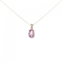 K18PG ガーネット ネックレス 0.80CT