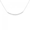 K18WG ダイヤモンド ネックレス 0.50CT