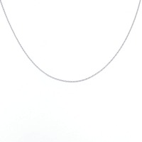 K18WG チェーンネックレス