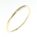 K18YG ダイヤモンド リング 0.02CT