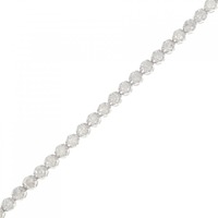 K18WG ダイヤモンド ブレスレット 3.00CT