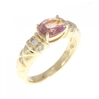 K18YG トルマリン リング 0.70CT