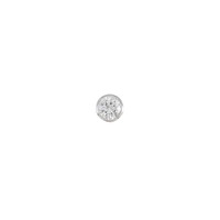 【リメイク】PT/ST ダイヤモンド ピアス 片耳 0.591CT G I1 VG