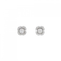 【新品】PT ダイヤモンド ピアス 0.206CT 0.201CT F SI1 Good