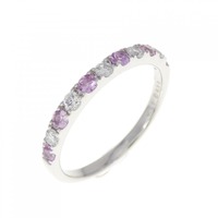 PT サファイヤ リング 0.22CT 拡散処理未検査
