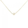 K18PG ダイヤモンド ネックレス 0.03CT