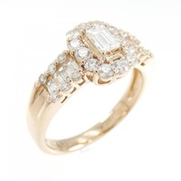 K18PG ダイヤモンド リング 0.228CT